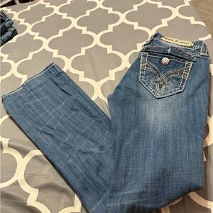 Rock Revival Blue Boot Cut Jeans